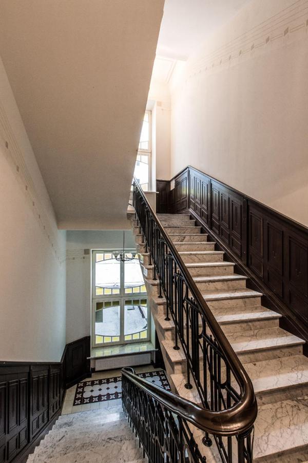 Ferienwohnung Apartament Grey Pearl Downtown Warschau Exterior foto